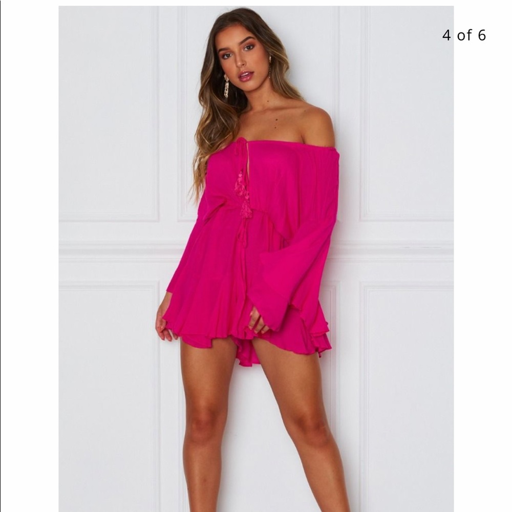 White fox summer dreams romper